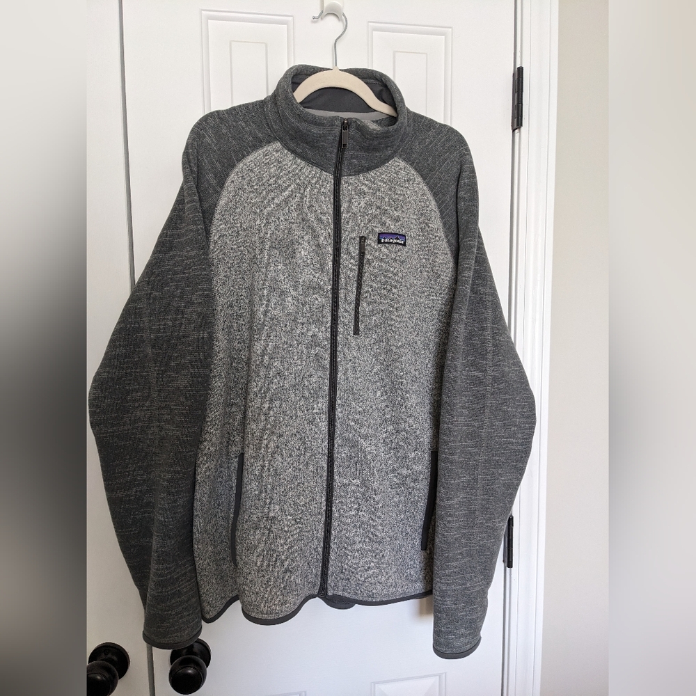 Men's Better Sweater Fleece Jacket XL grey